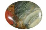 1.7" Polished Bloodstone (Heliotrope) Pocket Stones - Photo 2